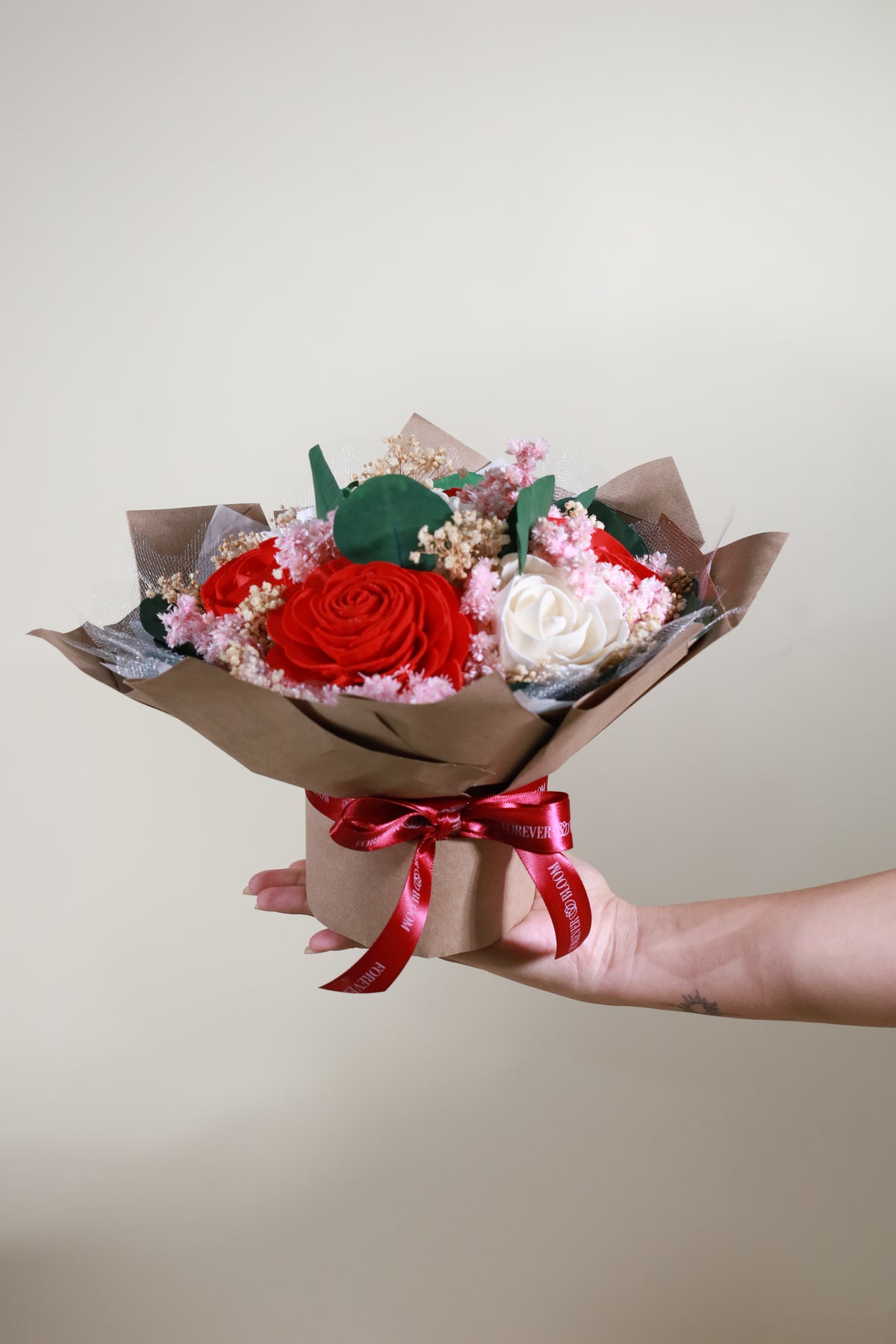 Bloom Pure Red Centerpiece