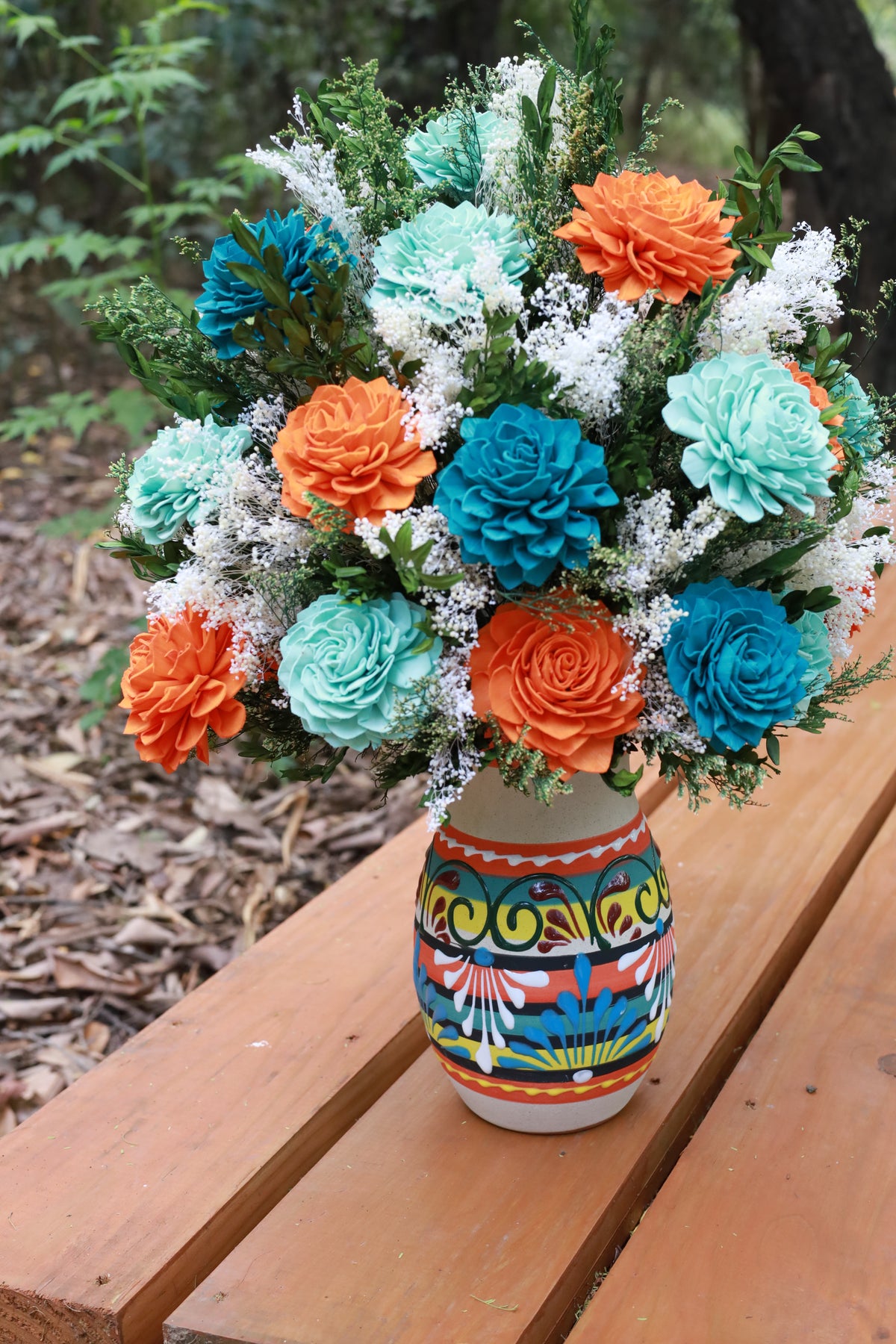 Bloom Talavera Color Vase