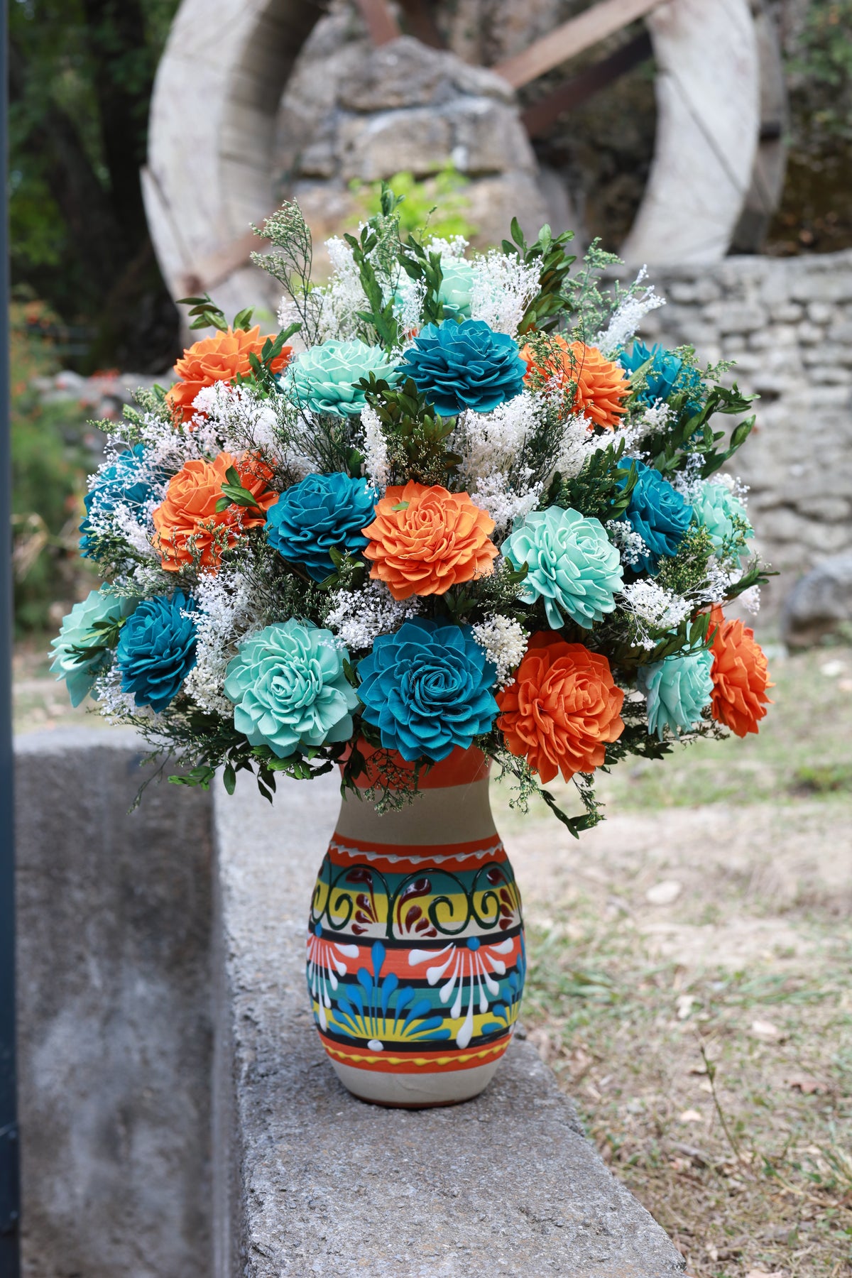 Bloom Talavera Color Vase