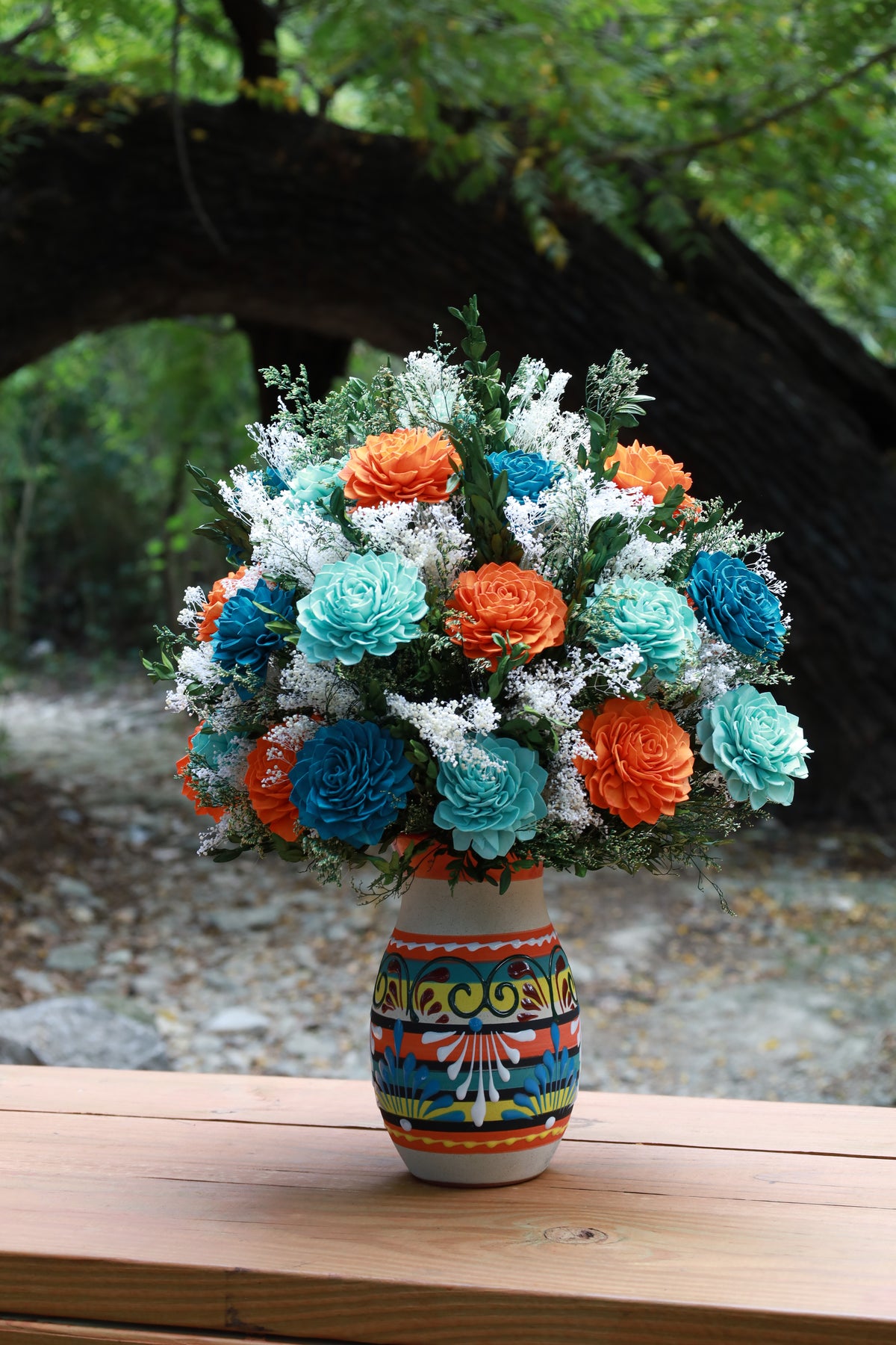 Bloom Talavera Color Vase