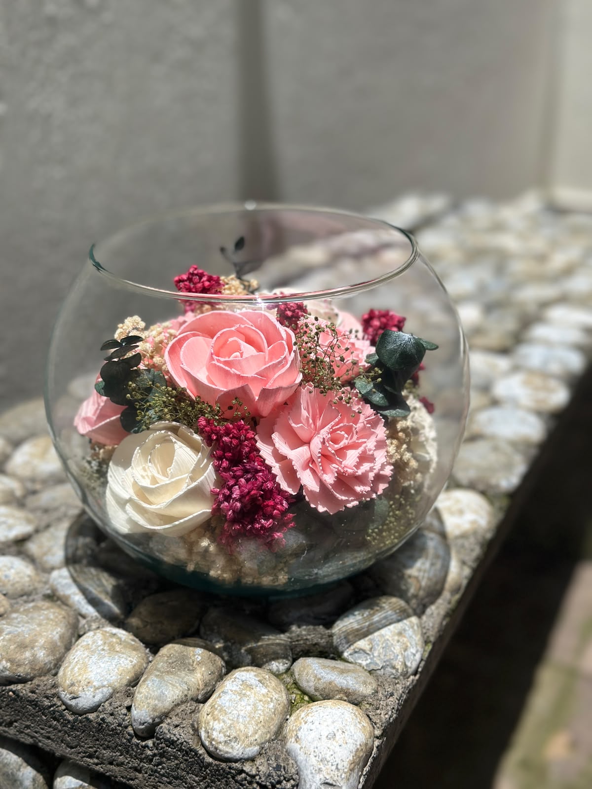 Bloom Blush Cristal Sphere