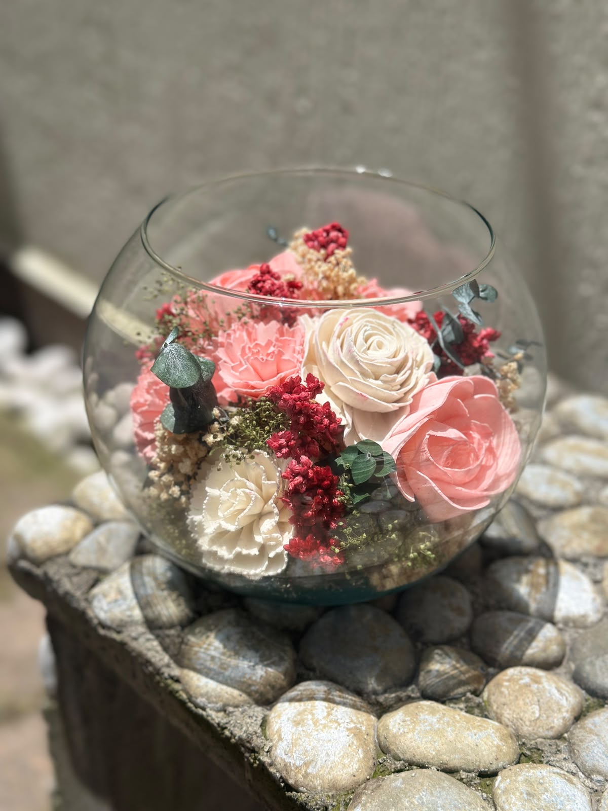 Bloom Blush Cristal Sphere