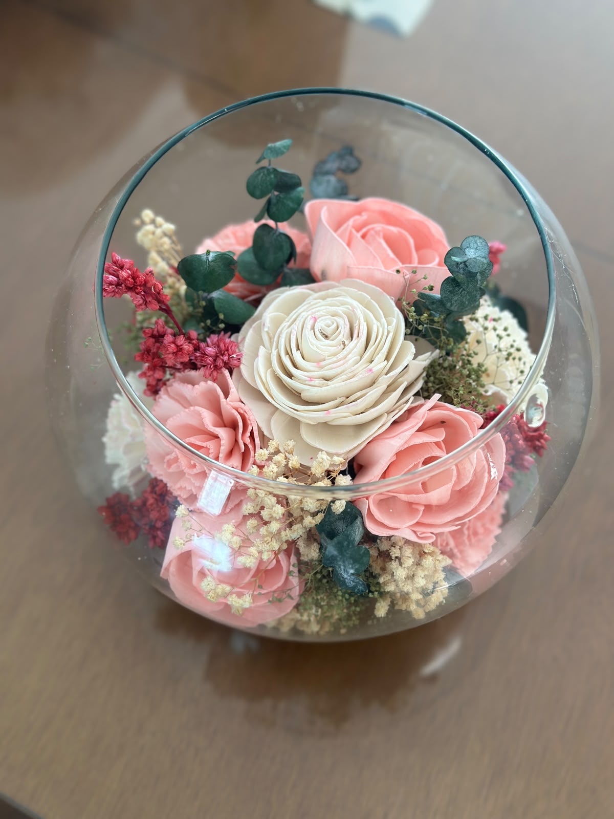 Bloom Blush Cristal Sphere