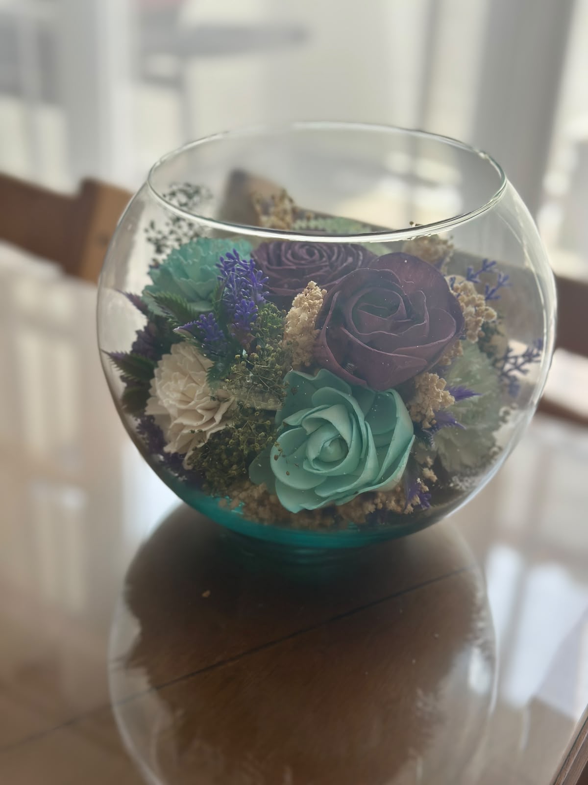 Bloom Lime Cristal Sphere