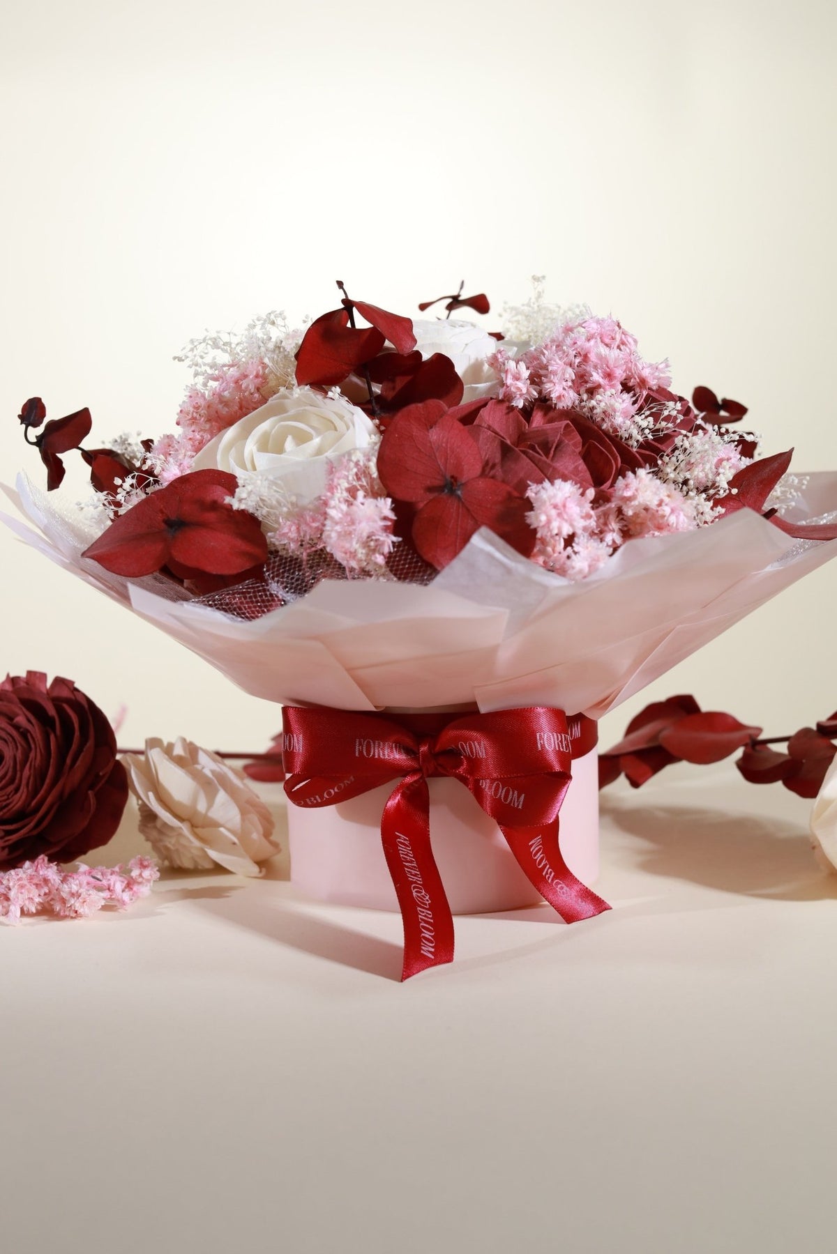 Bloom Burgundy Centerpiece