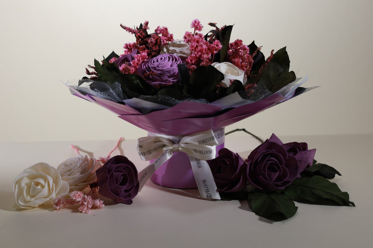 Bloom Lila Centerpiece