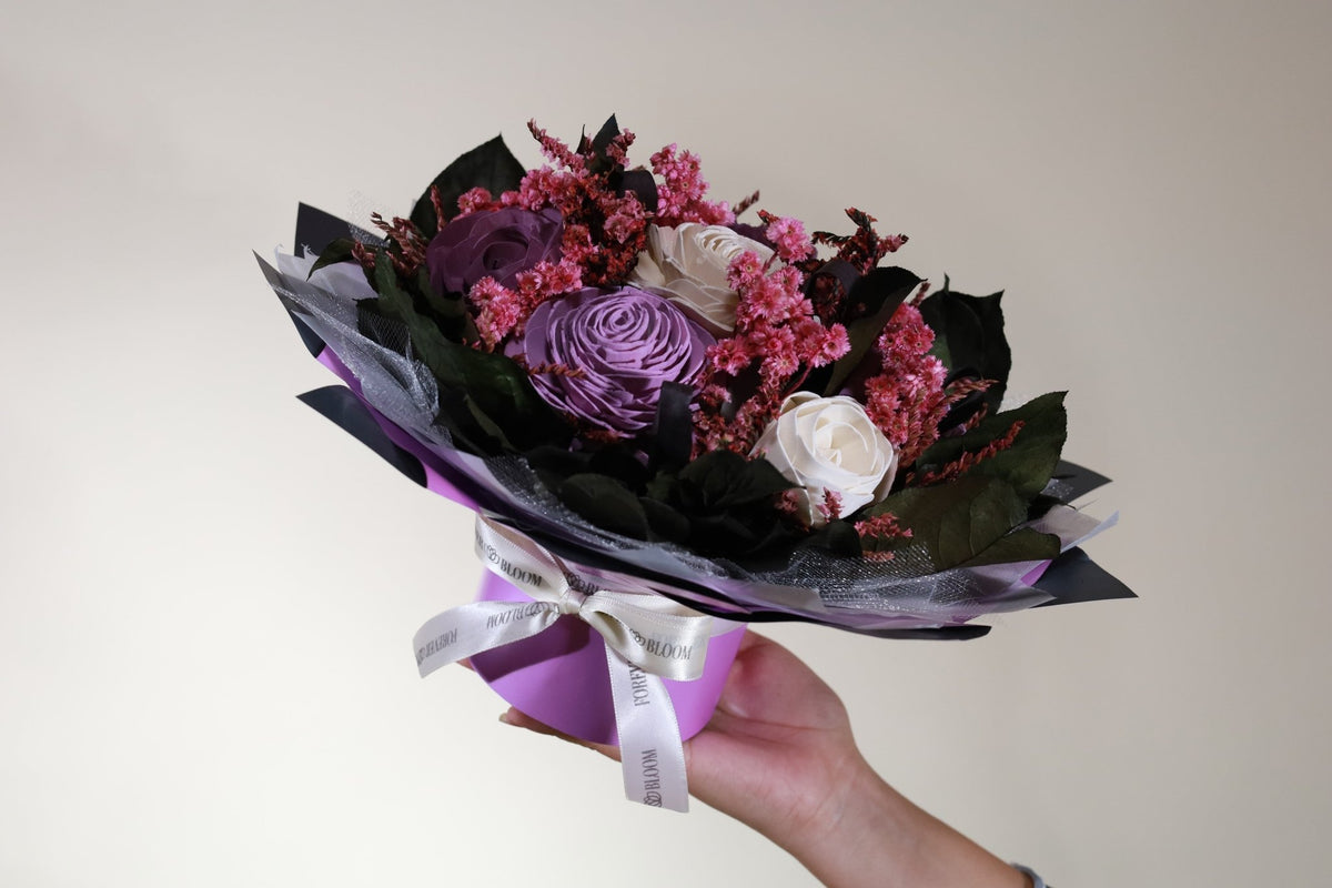 Bloom Lila Centerpiece